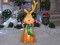 4' Gemmy Airblown Inflatable Christmas Max Holding A Stocking Yard Decoration 114407